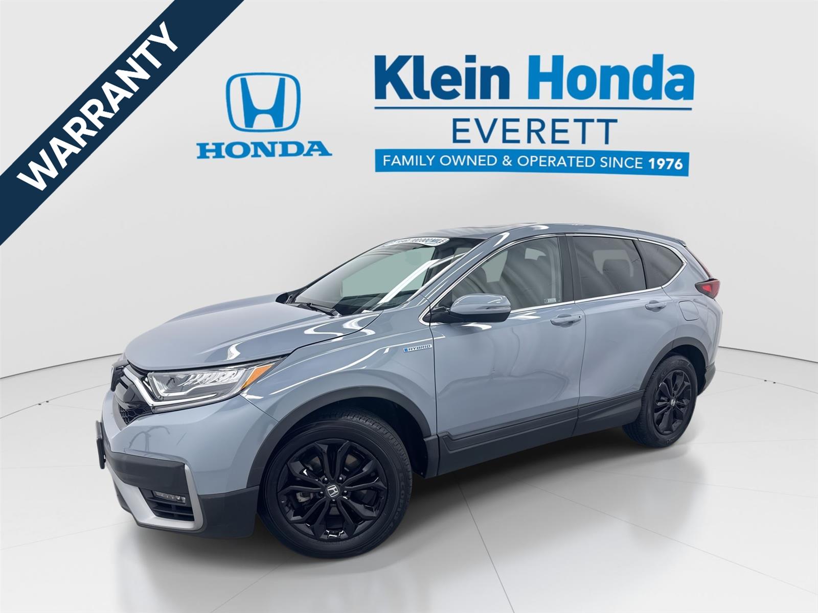 Sonic Gray Pearl 2022 Honda CR-V Hybrid SUV / Crossover All-Wheel Drive Continuously Variable Transmission