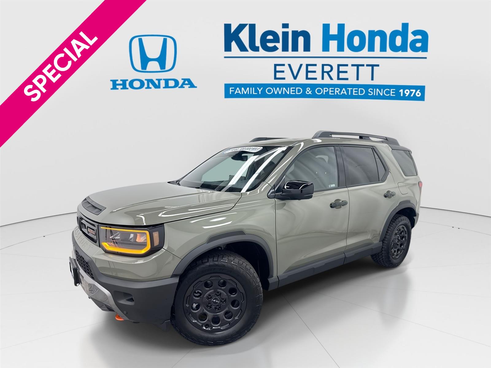 Ash Green Metallic 2026 Honda Passport SUV / Crossover All-Wheel Drive Automatic