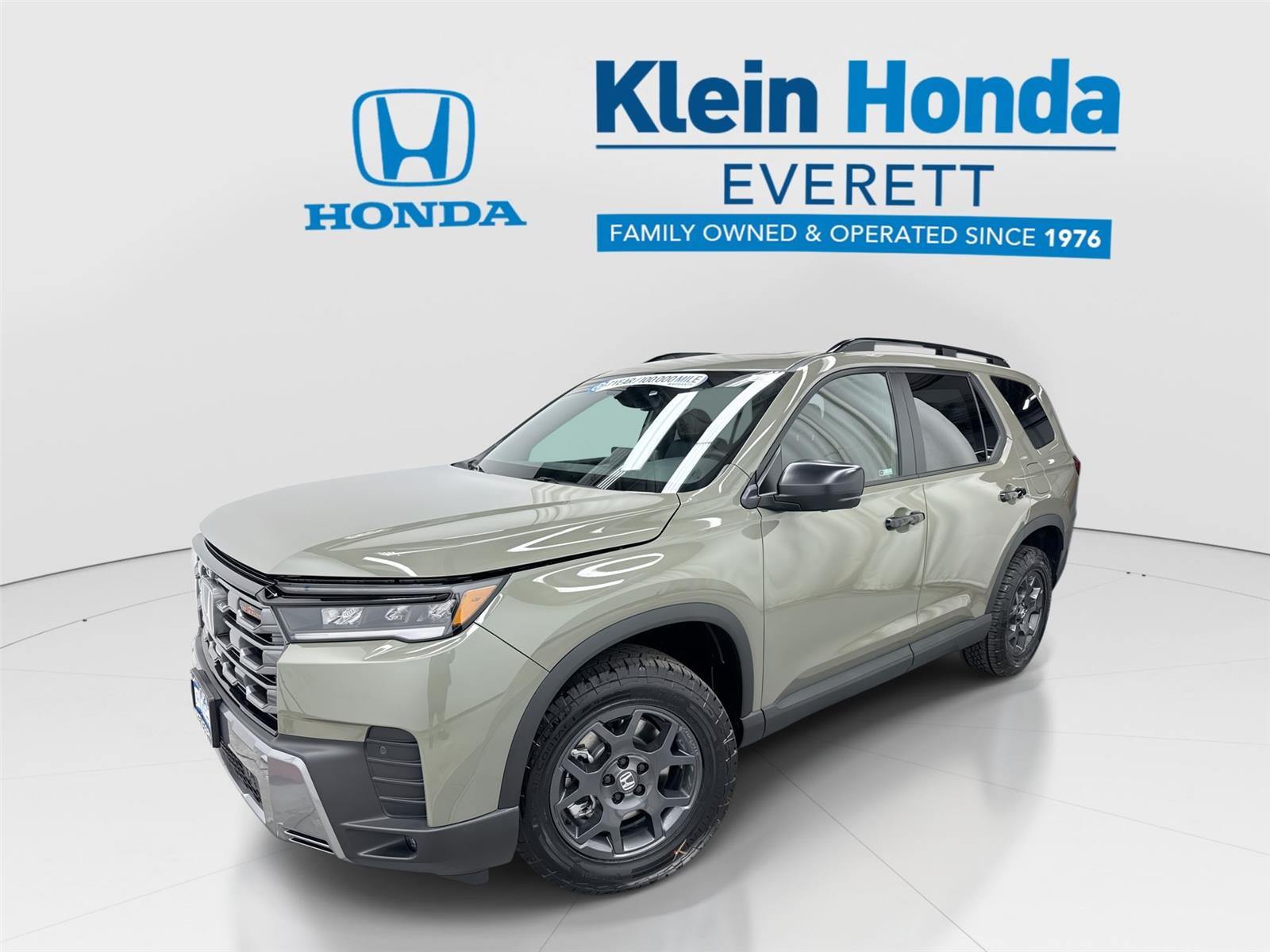 Ash Green Metallic 2026 Honda Pilot SUV / Crossover All-Wheel Drive Automatic