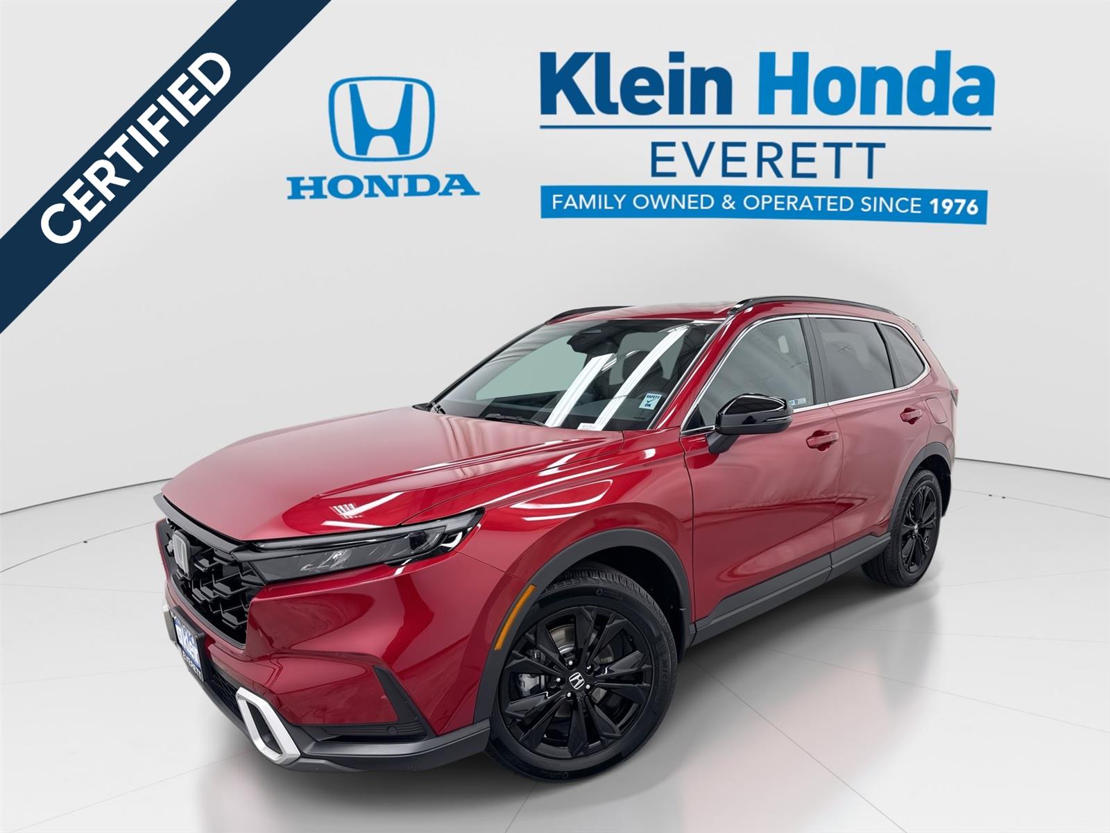 Radiant Red Metallic 2024 Honda CR-V Hybrid SUV / Crossover All-Wheel Drive 1-Speed Dual Clutch