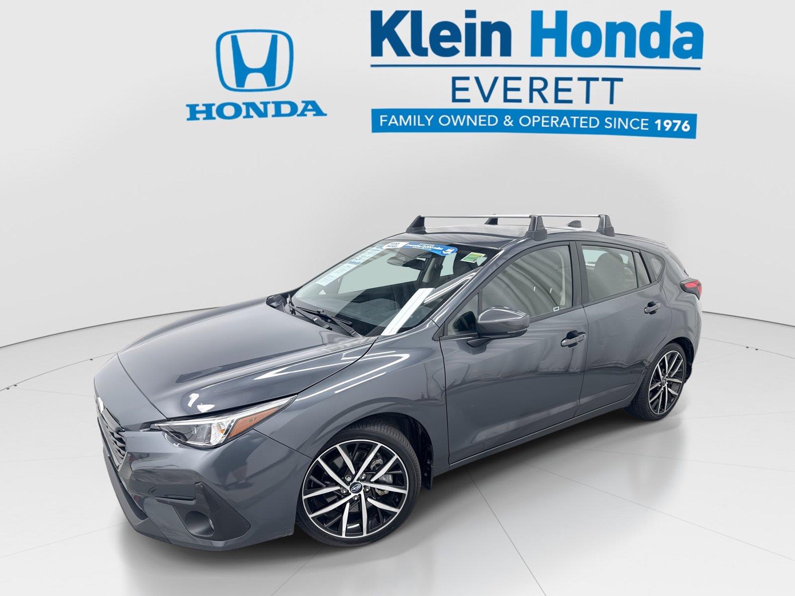 Magnetite Gray Metallic 2024 Subaru Impreza Wagon All-Wheel Drive Continuously Variable Transmission