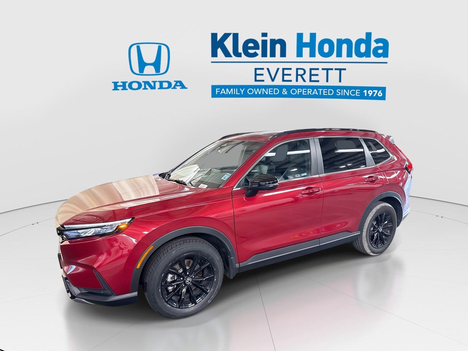 Radiant Red Metallic 2025 Honda CR-V Hybrid SUV / Crossover All-Wheel Drive 1-Speed Dual Clutch