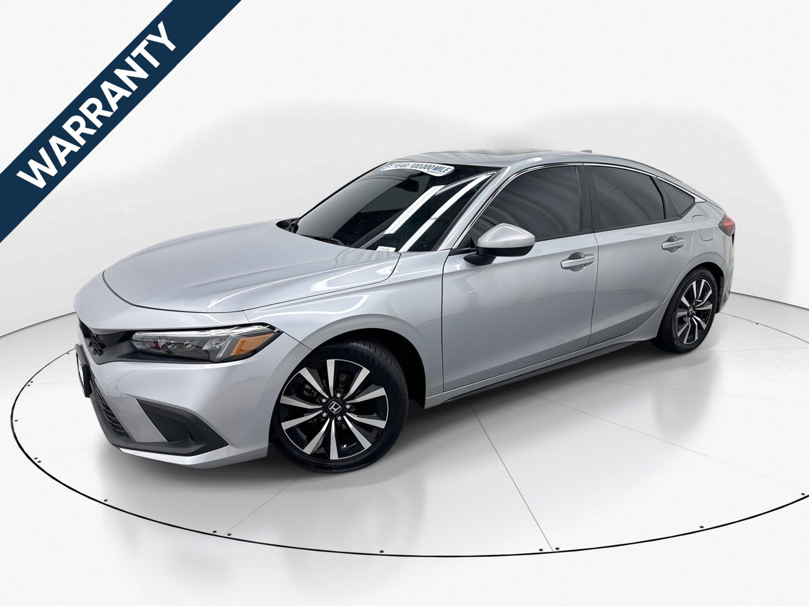 Lunar Silver Metallic 2023 Honda Civic Hatchback Hatchback Front-Wheel Drive Continuously Variable Transmission