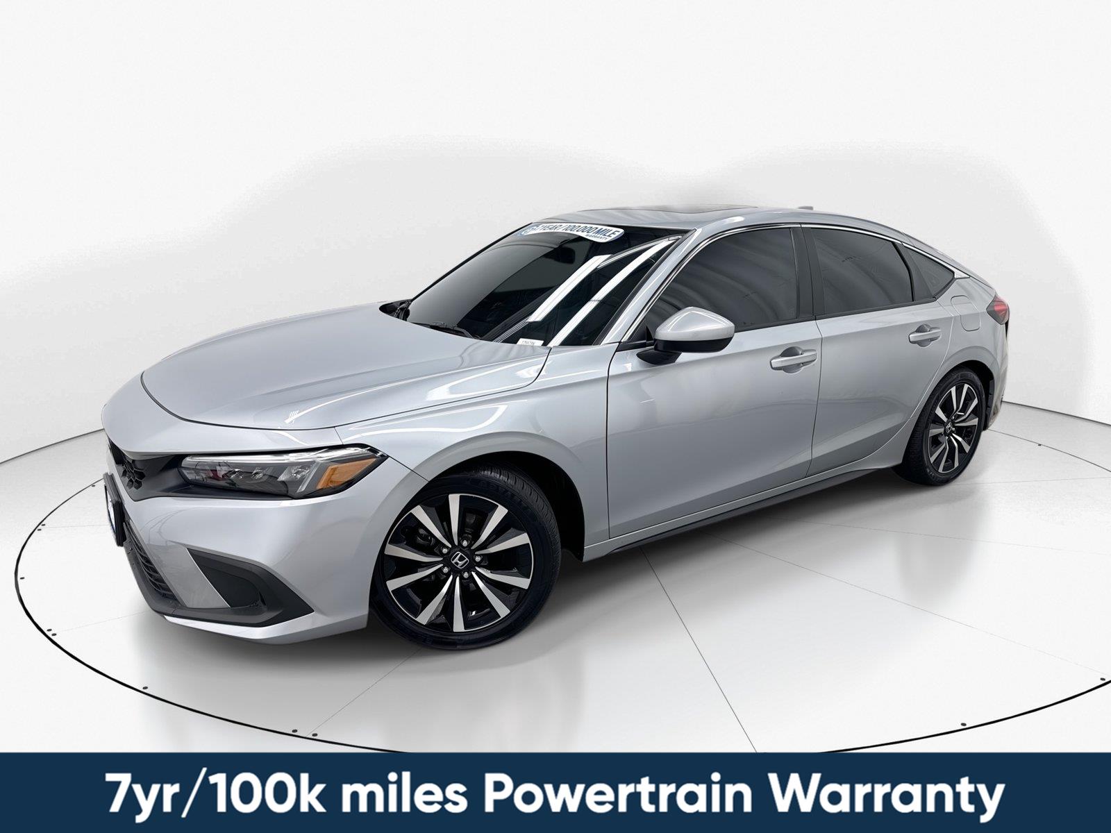 Lunar Silver Metallic 2023 Honda Civic Hatchback Hatchback Front-Wheel Drive Continuously Variable Transmission