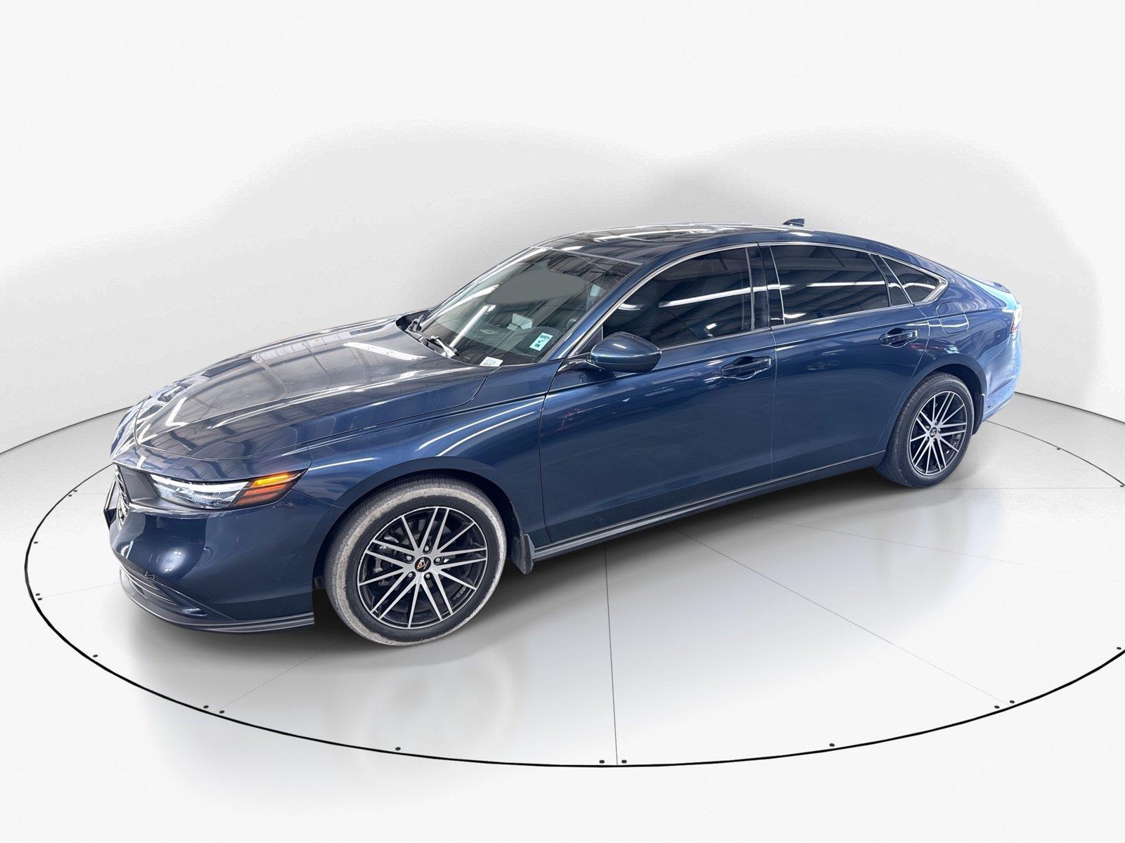 Canyon River Blue Metallic 2024 Honda Accord Sedan Front-Wheel Drive Continuously Variable Transmission