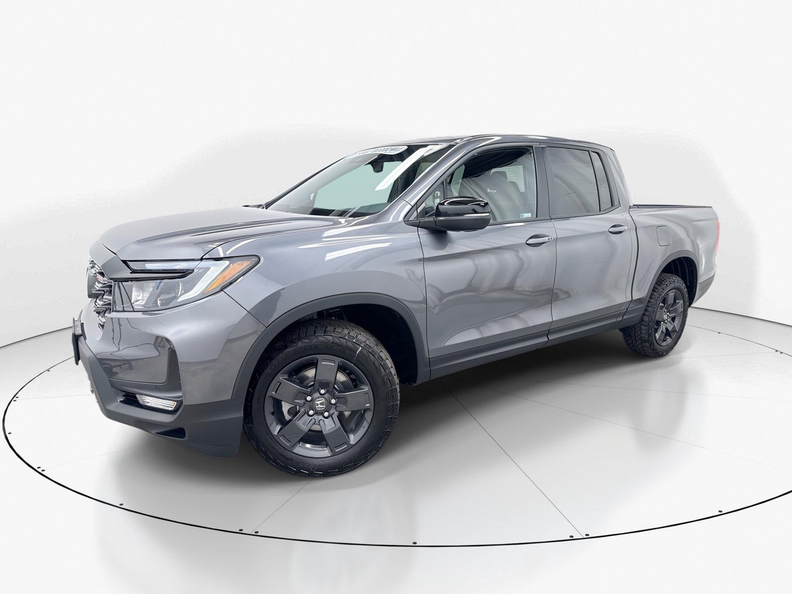 Gray (Modern Steel Metallic) 2026 Honda Ridgeline Pickup Truck All-Wheel Drive Automatic