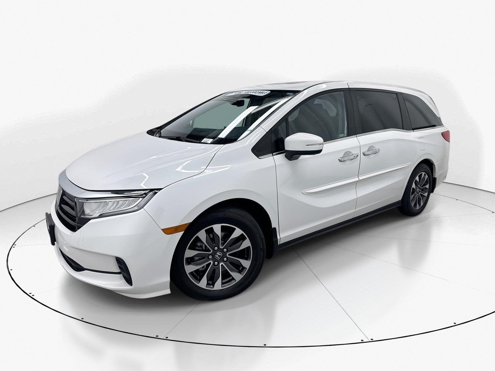 Platinum White Pearl 2023 Honda Odyssey Minivan Front-Wheel Drive Automatic
