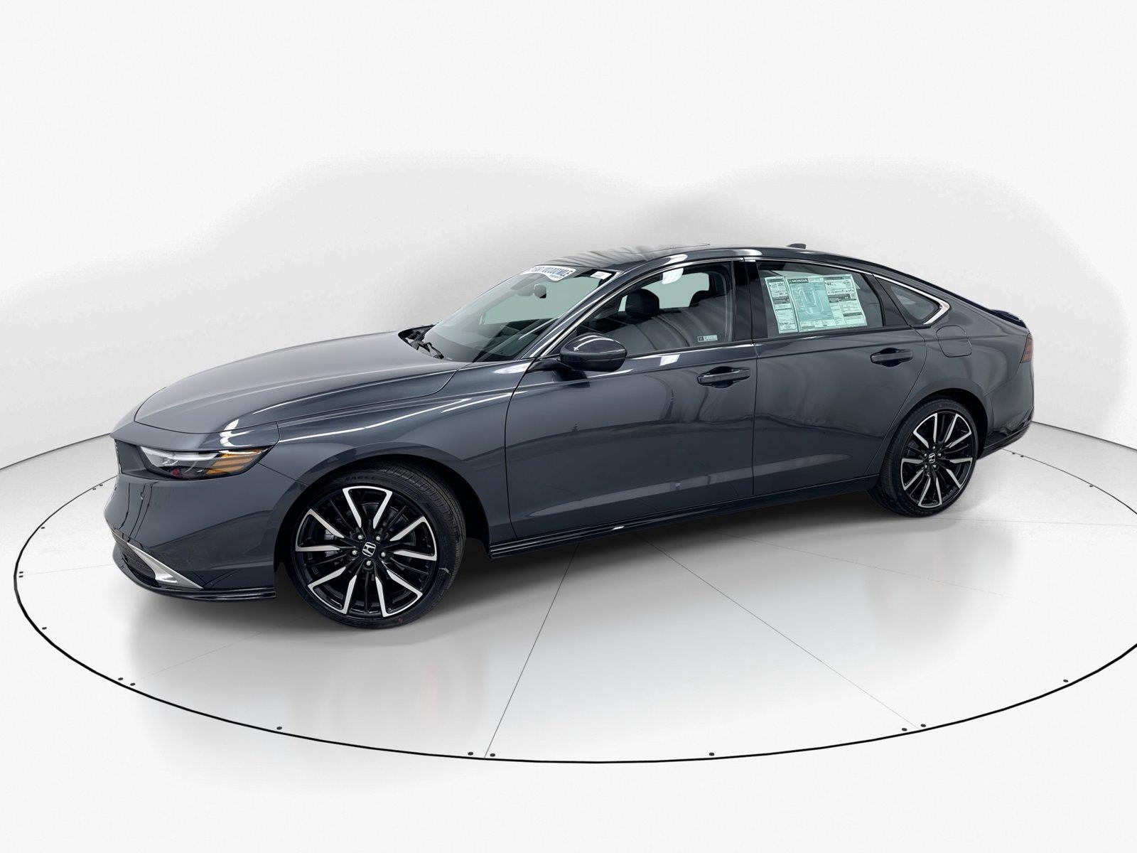 Meteorite Gray Metallic 2026 Honda Accord Hybrid Sedan Front-Wheel Drive 1-Speed Dual Clutch