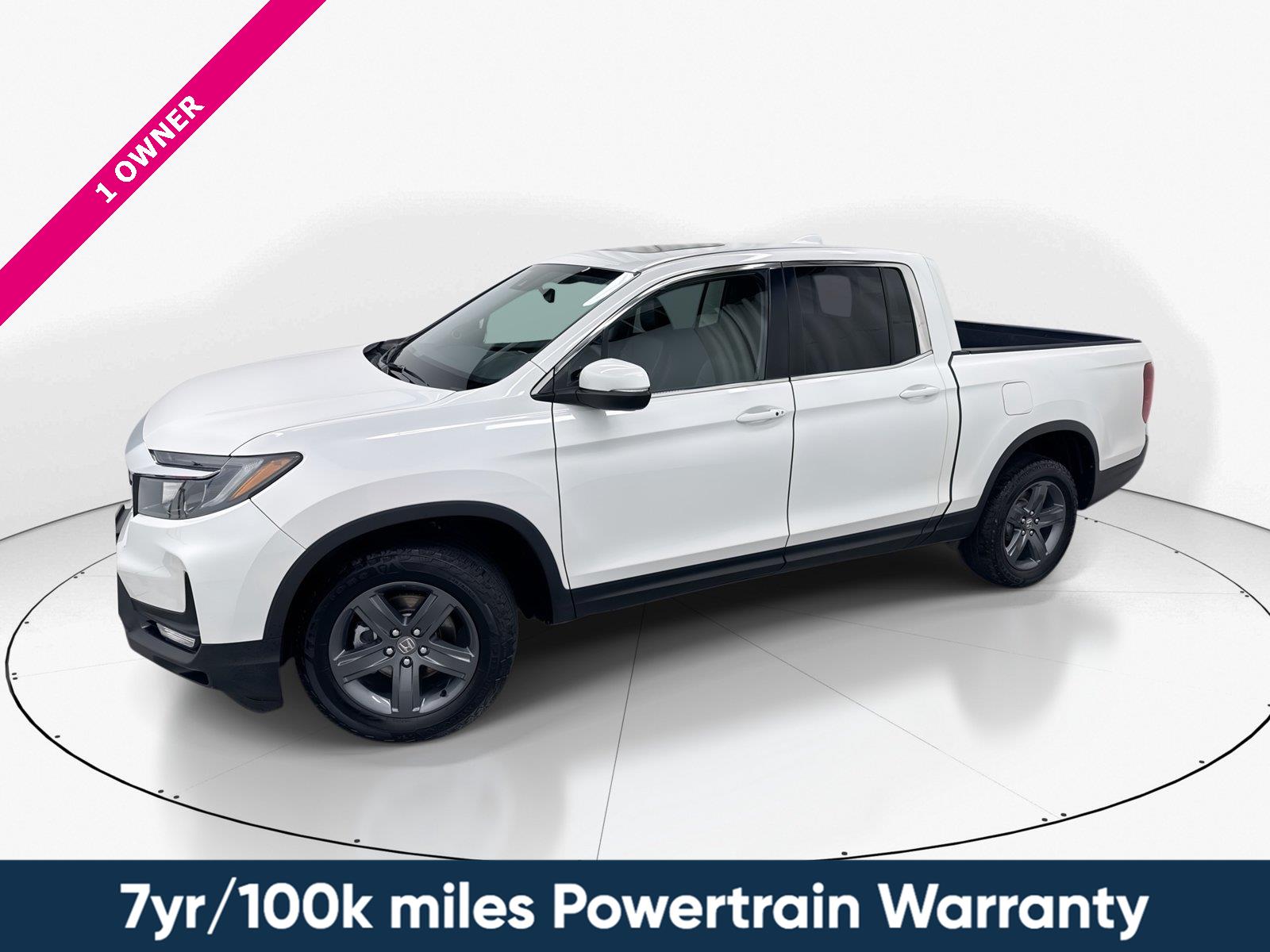 Platinum White Pearl 2023 Honda Ridgeline Pickup Truck All-Wheel Drive 9-Speed Automatic