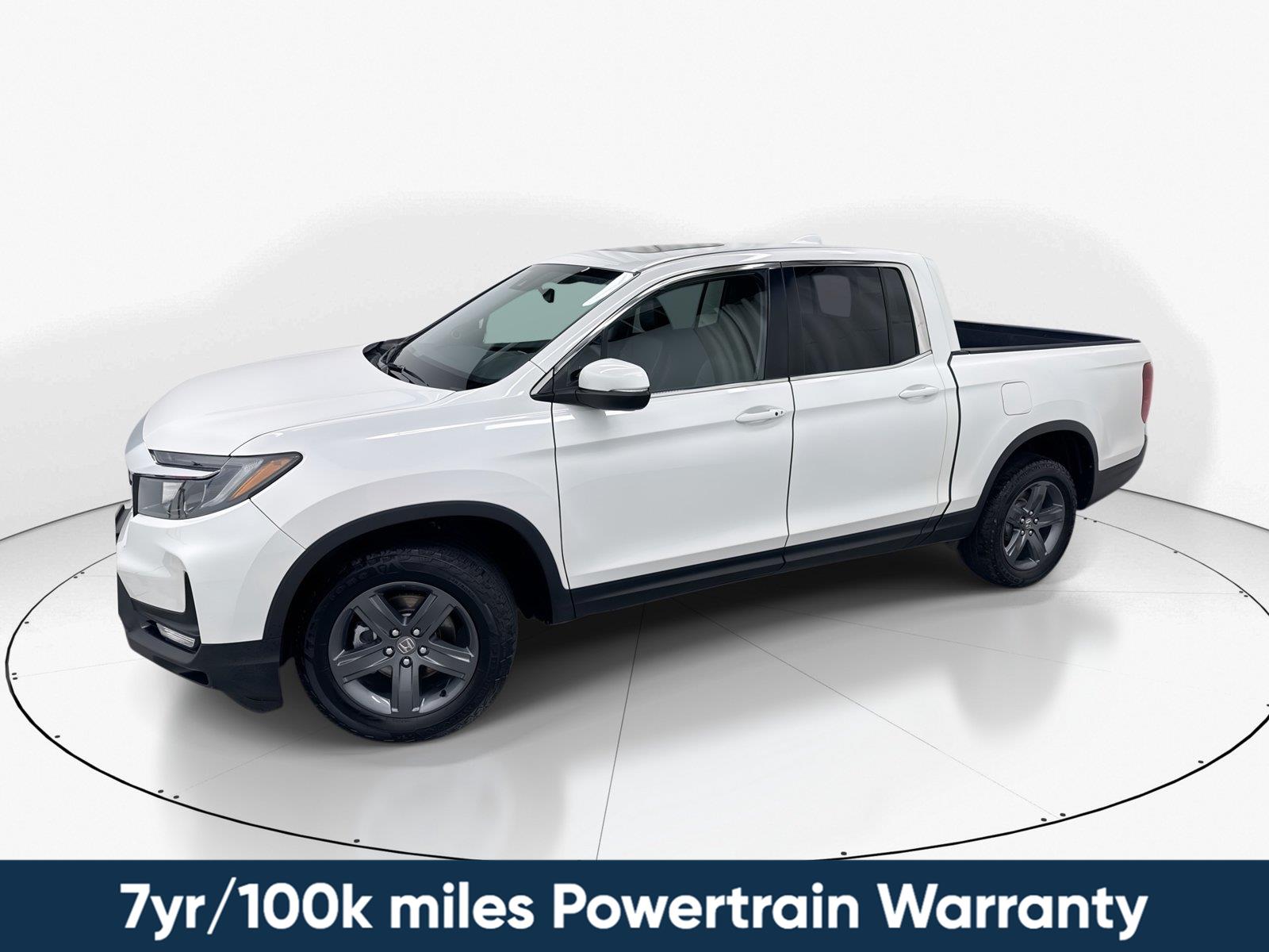 Platinum White Pearl 2023 Honda Ridgeline Pickup Truck All-Wheel Drive 9-Speed Automatic