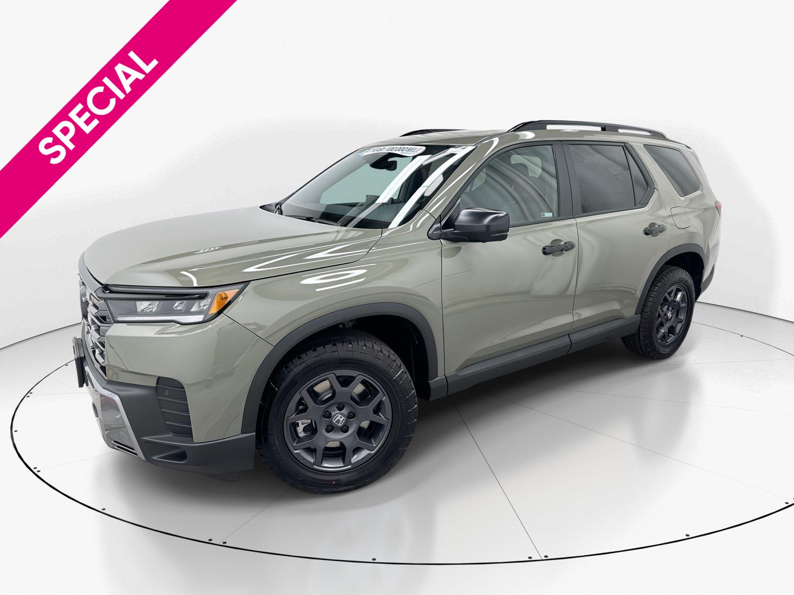 Ash Green Metallic 2026 Honda Pilot SUV / Crossover All-Wheel Drive Automatic