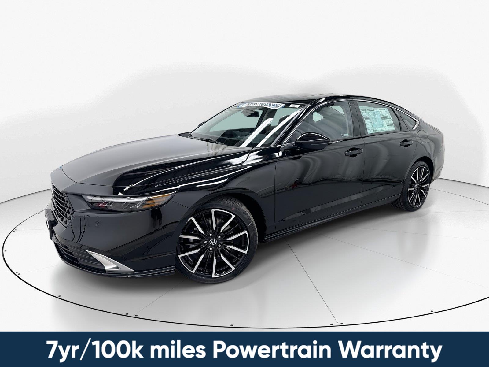 Crystal Black Pearl 2026 Honda Accord Hybrid Sedan Front-Wheel Drive 1-Speed Dual Clutch
