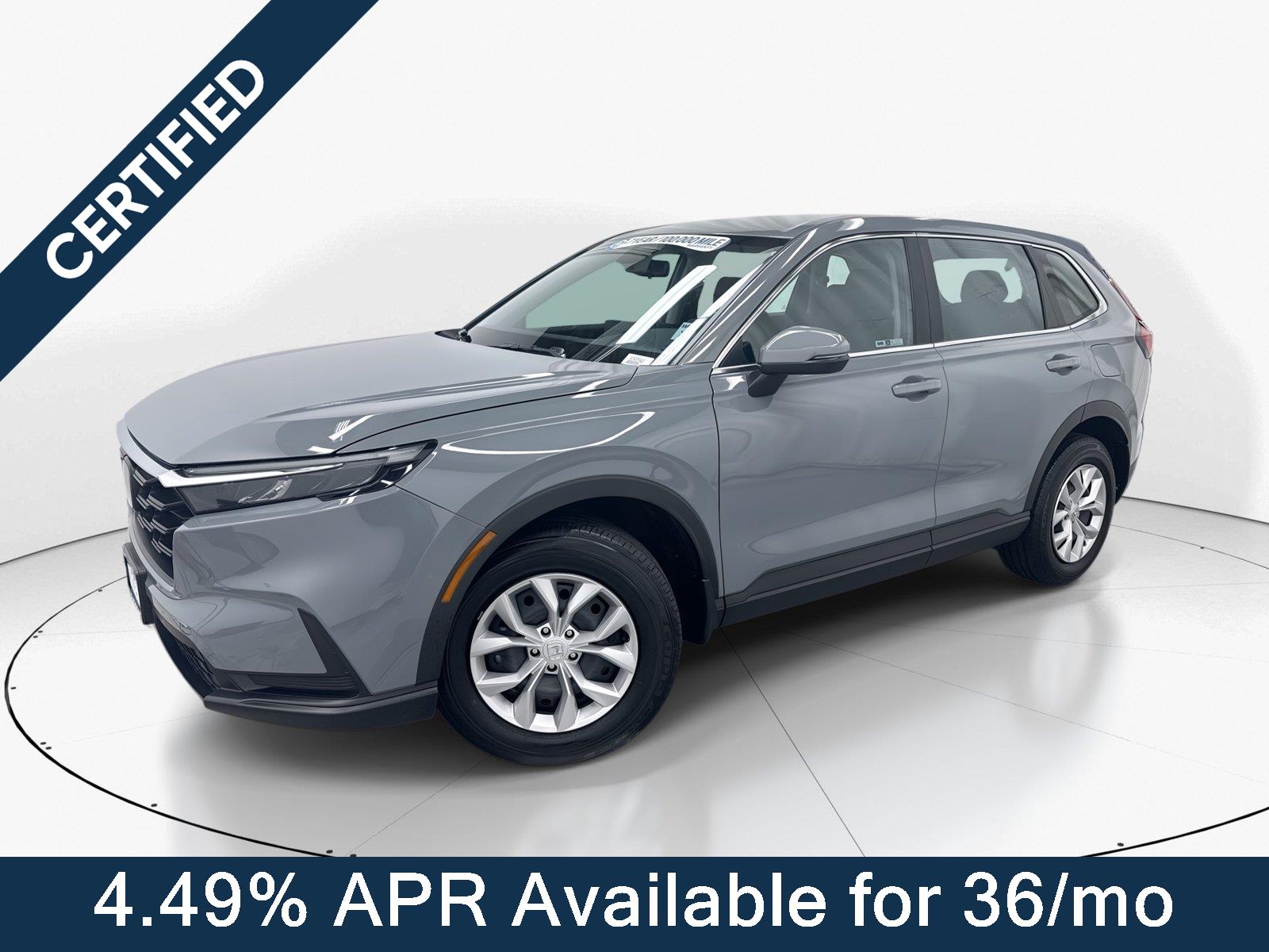 Urban Gray Pearl 2024 Honda CR-V SUV / Crossover All-Wheel Drive Continuously Variable Transmission
