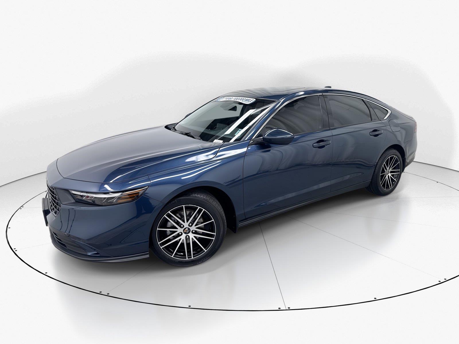 Canyon River Blue Metallic 2024 Honda Accord Sedan Front-Wheel Drive Continuously Variable Transmission