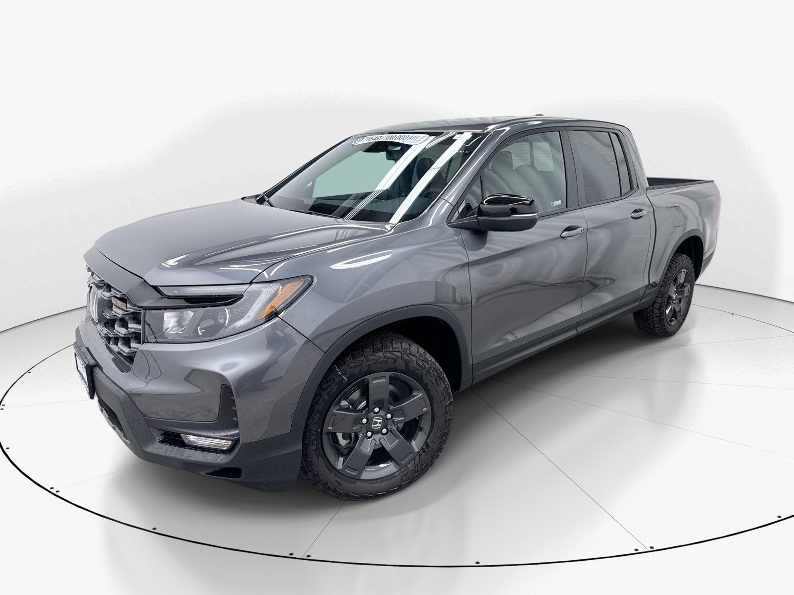 Gray (Modern Steel Metallic) 2026 Honda Ridgeline Pickup Truck All-Wheel Drive Automatic