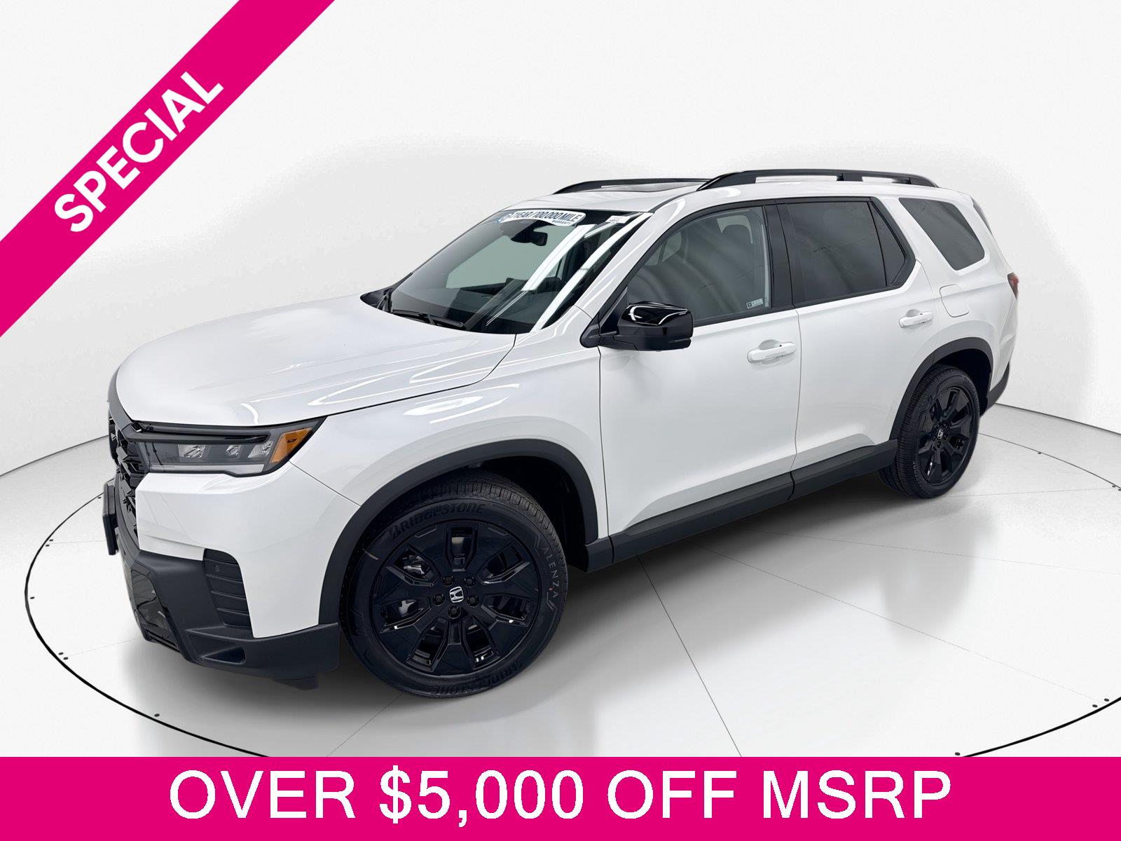 Platinum White Pearl 2026 Honda Pilot SUV / Crossover All-Wheel Drive Automatic