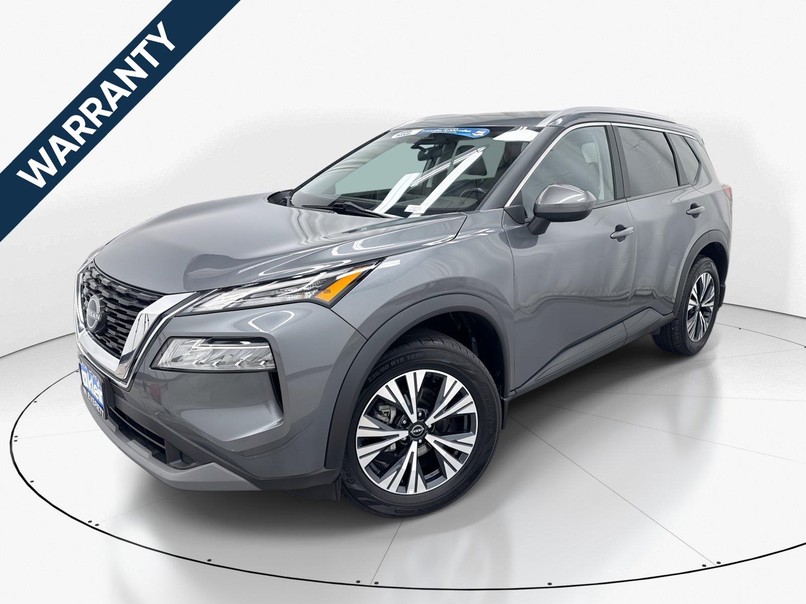 Gray (Gun Metallic) 2023 Nissan Rogue SUV / Crossover All-Wheel Drive Continuously Variable Transmission