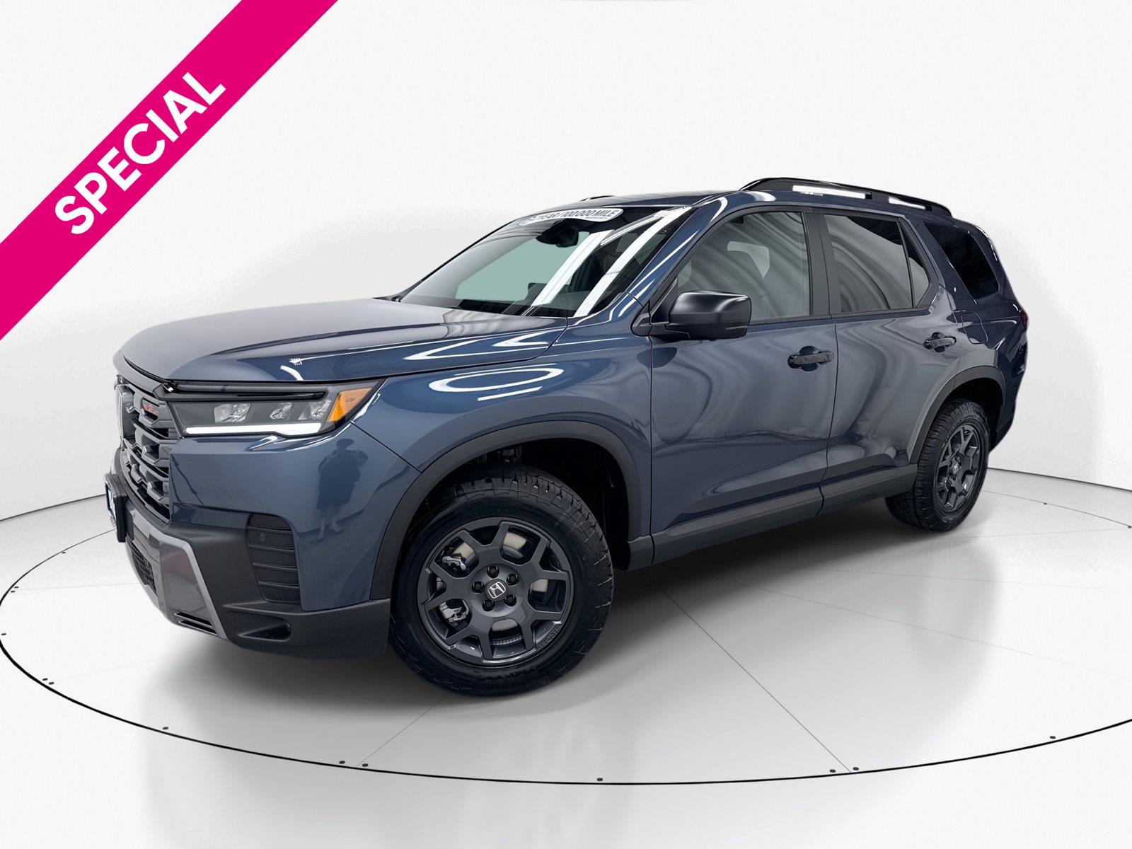 Smoke Blue Pearl 2026 Honda Pilot SUV / Crossover All-Wheel Drive Automatic