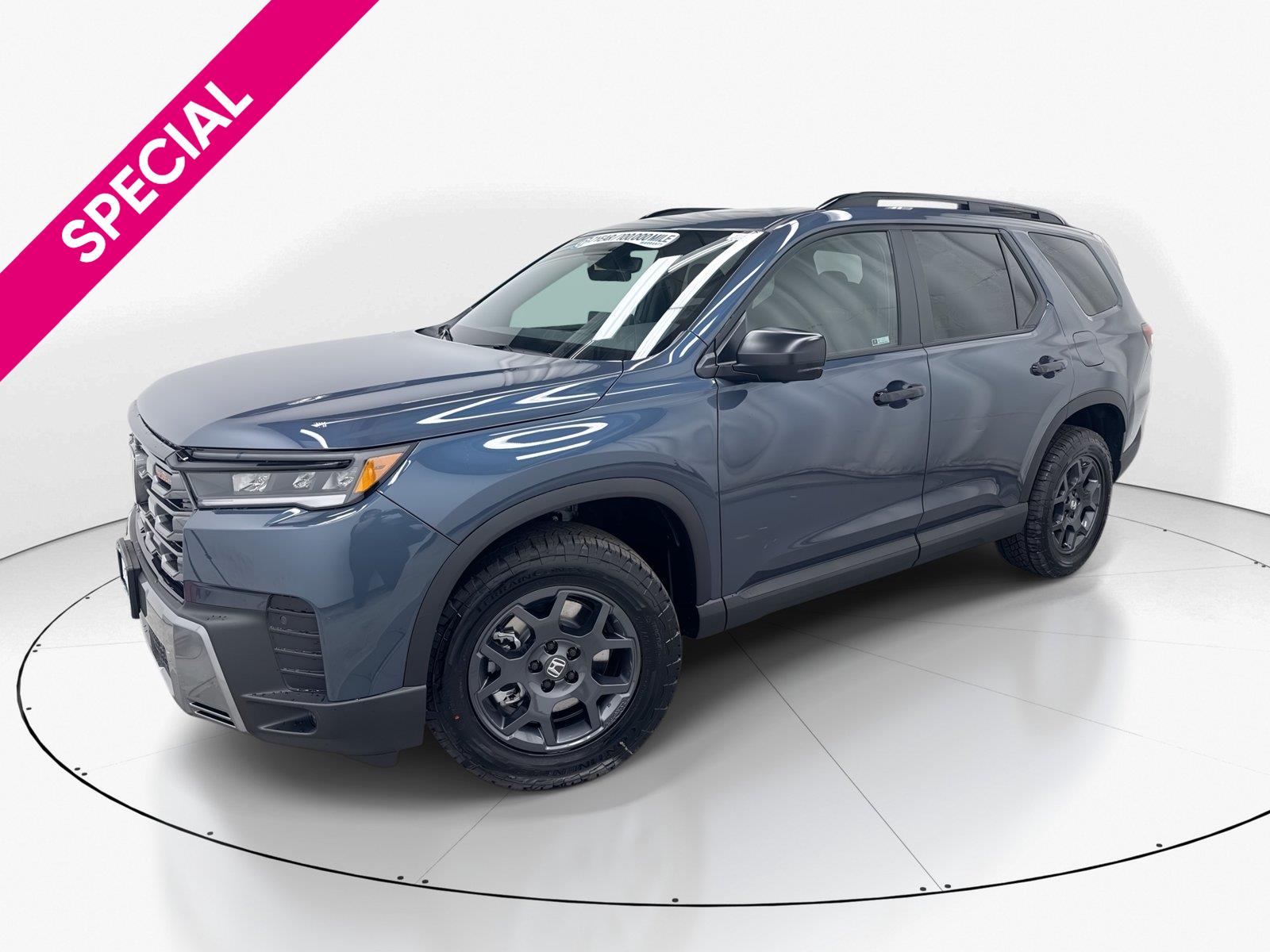 Smoke Blue Pearl 2026 Honda Pilot SUV / Crossover All-Wheel Drive Automatic