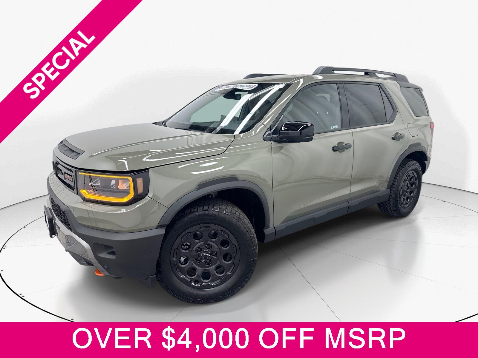 Ash Green Metallic 2026 Honda Passport SUV / Crossover All-Wheel Drive Automatic