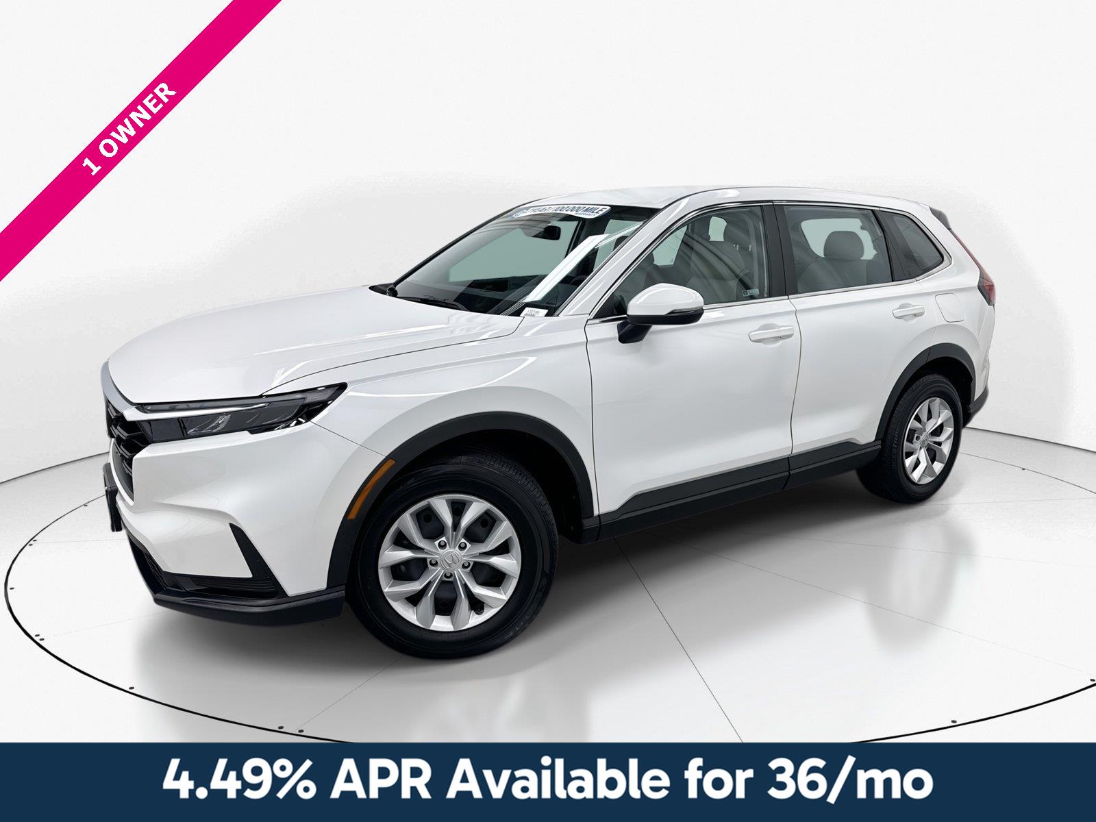 Platinum White Pearl 2024 Honda CR-V SUV / Crossover All-Wheel Drive Continuously Variable Transmission