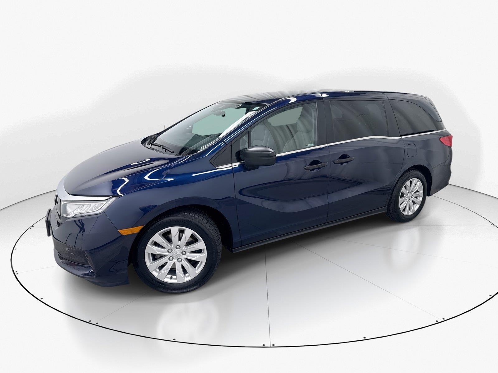 Black (Obsidian Blue Pearl) 2021 Honda Odyssey Minivan Front-Wheel Drive Automatic