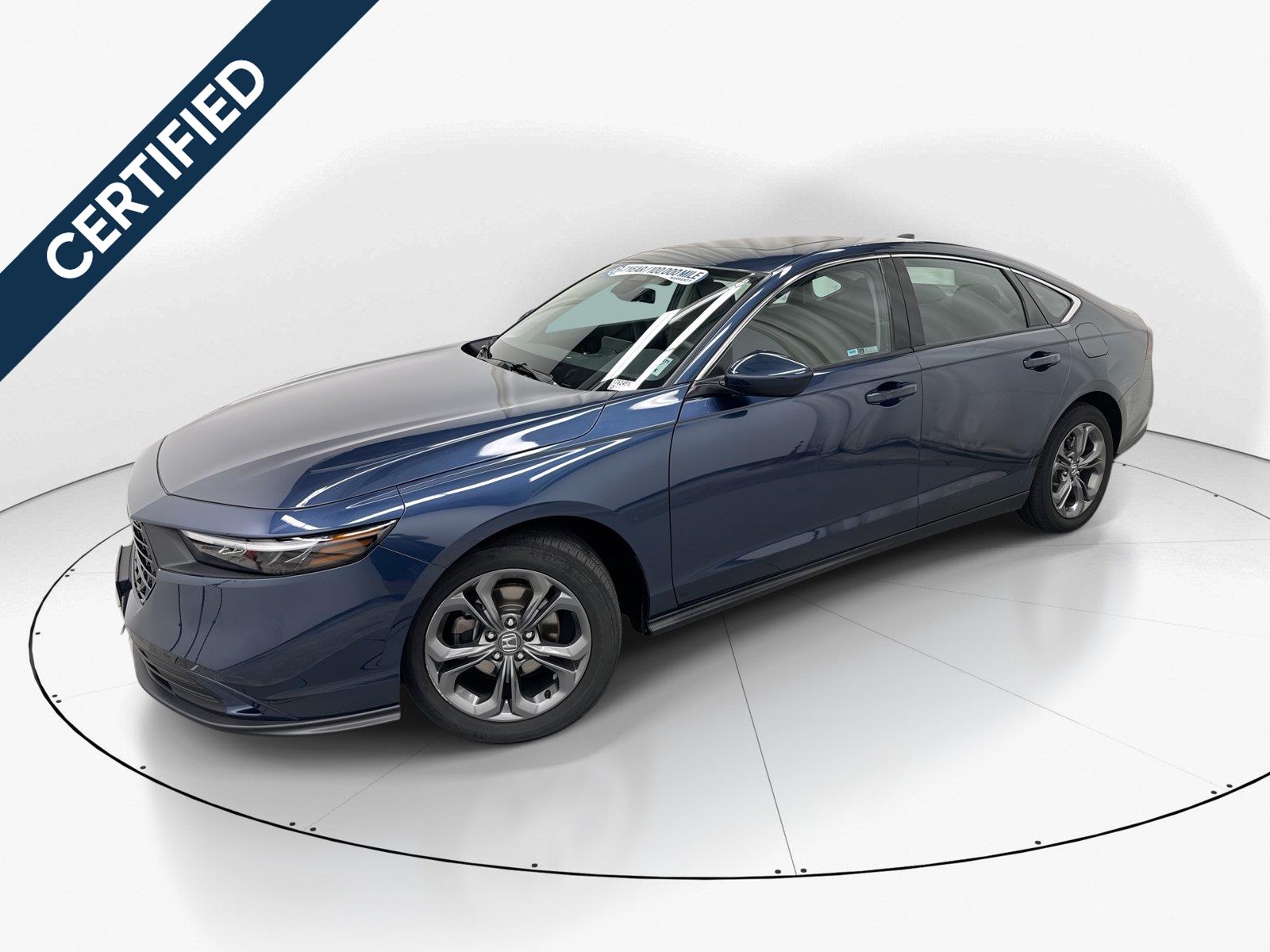 Canyon River Blue Metallic 2023 Honda Accord Sedan Front-Wheel Drive Continuously Variable Transmission