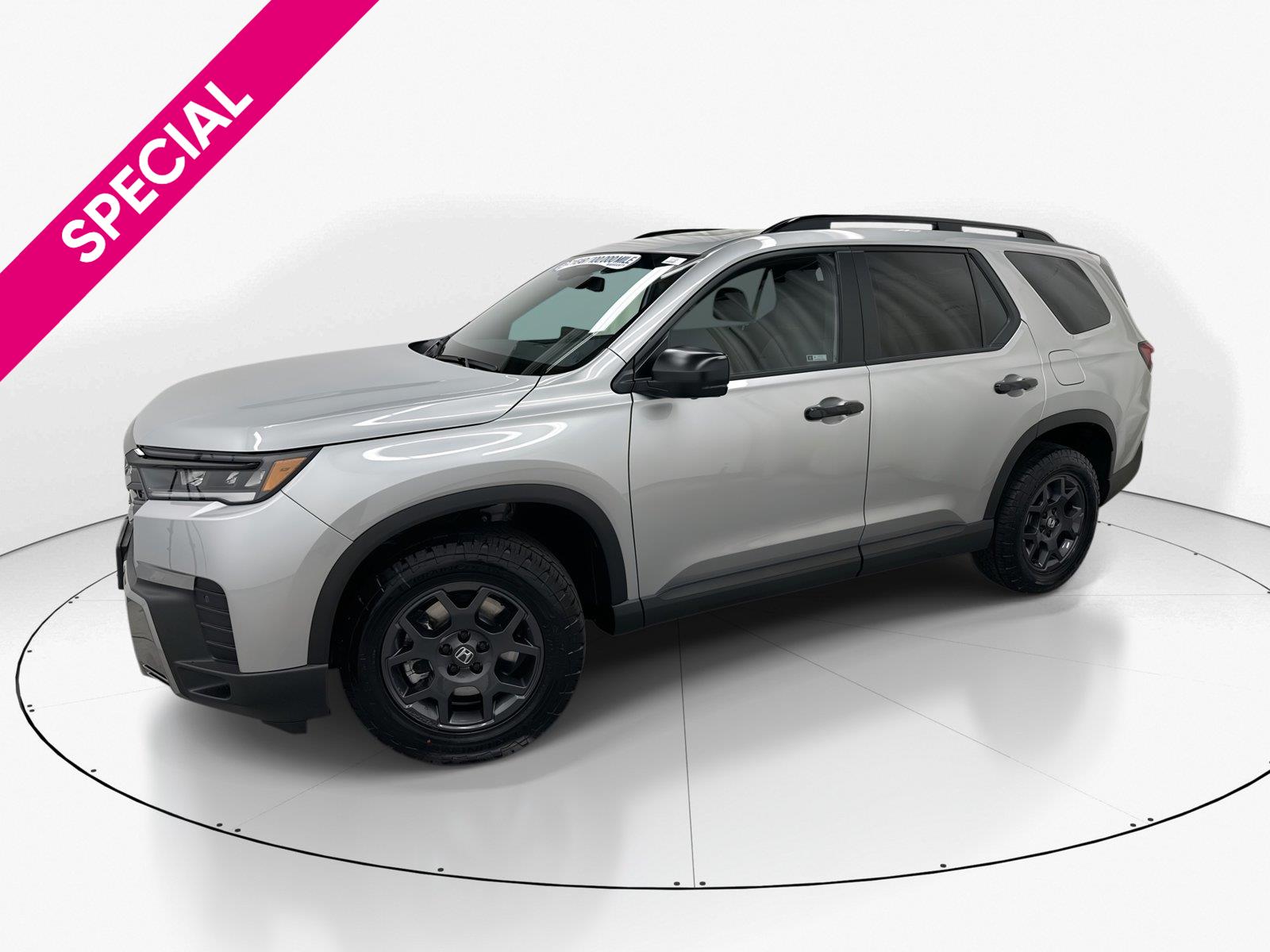 Solar Silver Metallic 2026 Honda Pilot SUV / Crossover All-Wheel Drive Automatic