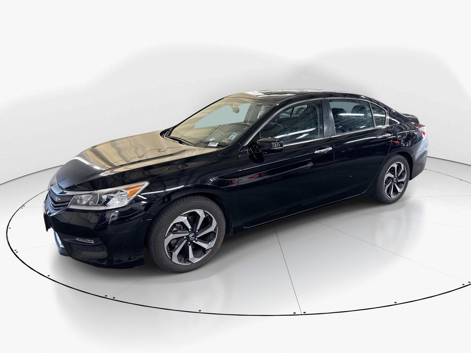 Crystal Black Pearl 2017 Honda Accord Sedan Front-Wheel Drive Continuously Variable Transmission