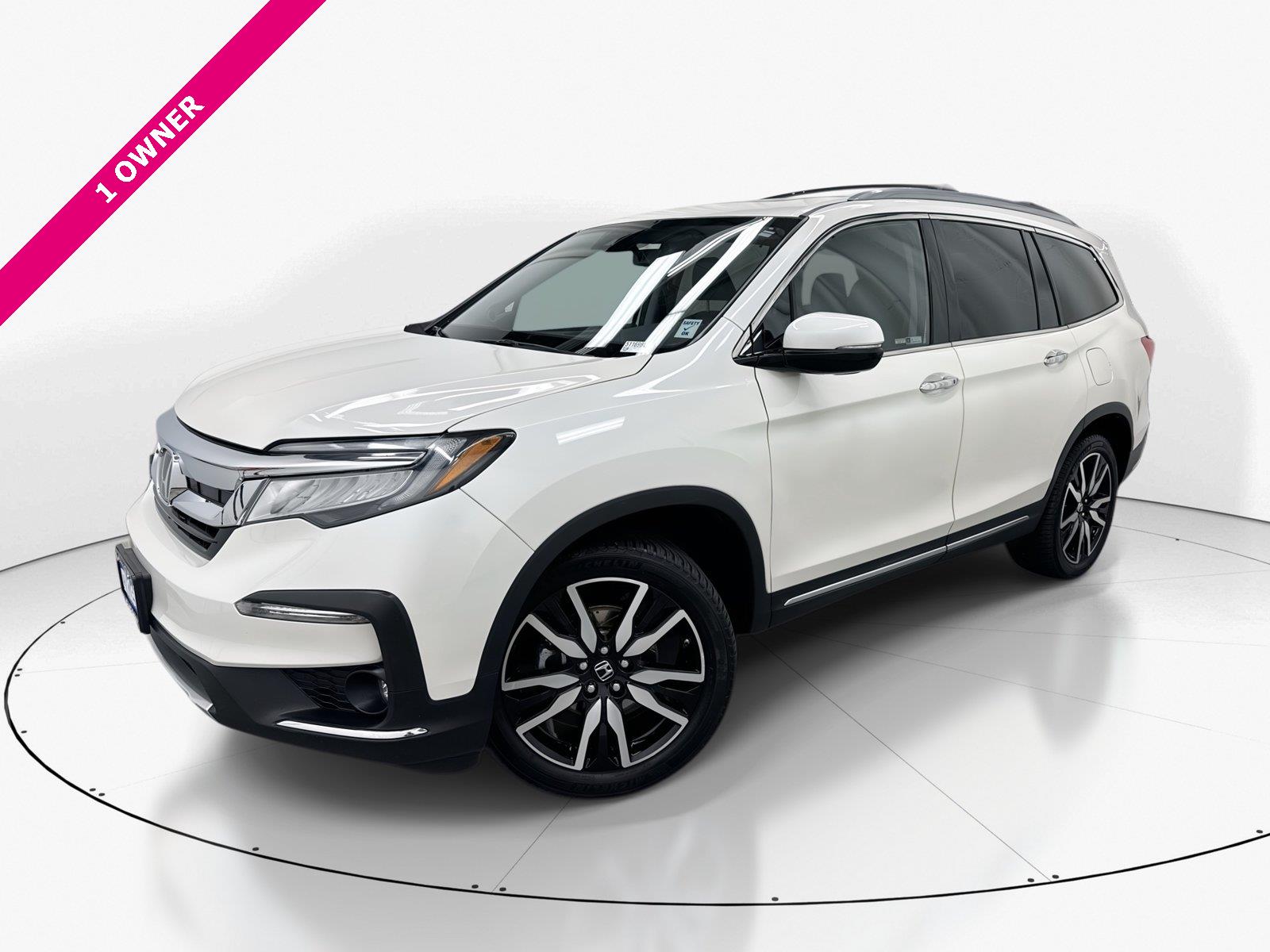 White Diamond Pearl 2019 Honda Pilot SUV / Crossover All-Wheel Drive 9-Speed Automatic