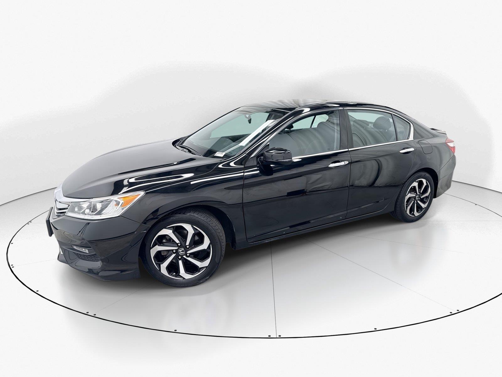Crystal Black Pearl 2017 Honda Accord Sedan Front-Wheel Drive Continuously Variable Transmission