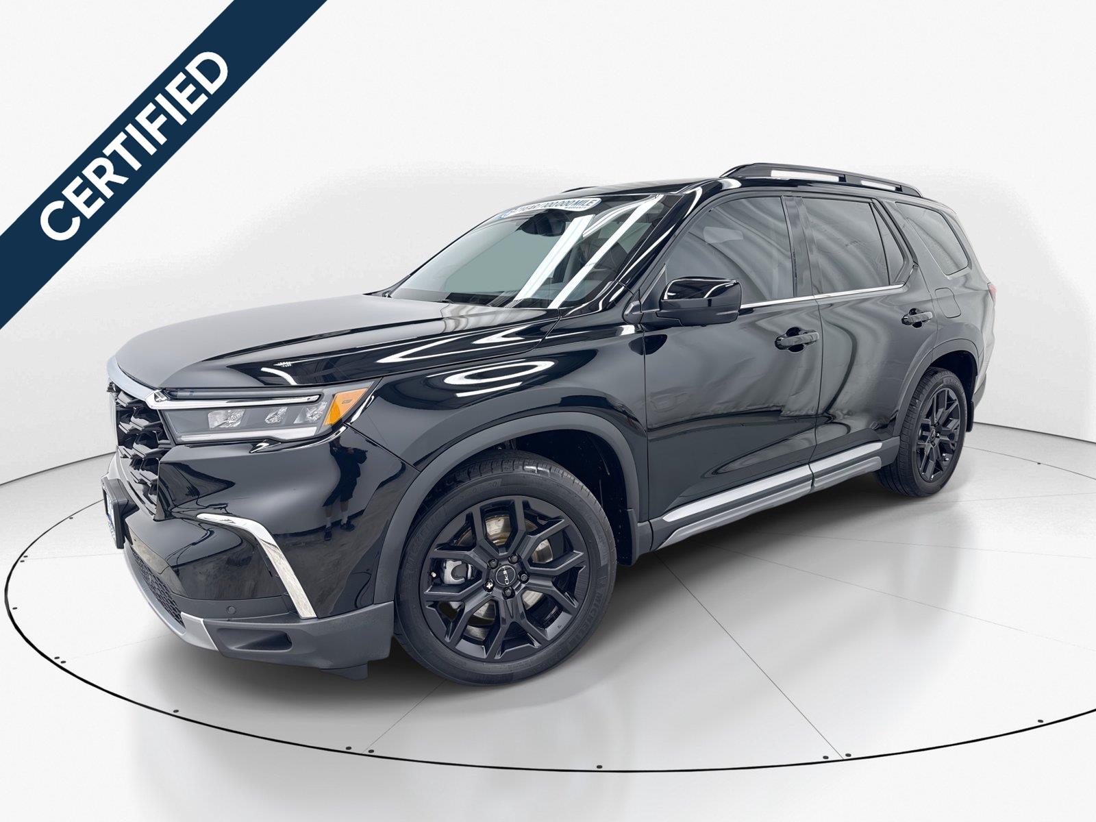 Crystal Black Pearl 2025 Honda Pilot SUV / Crossover All-Wheel Drive Automatic