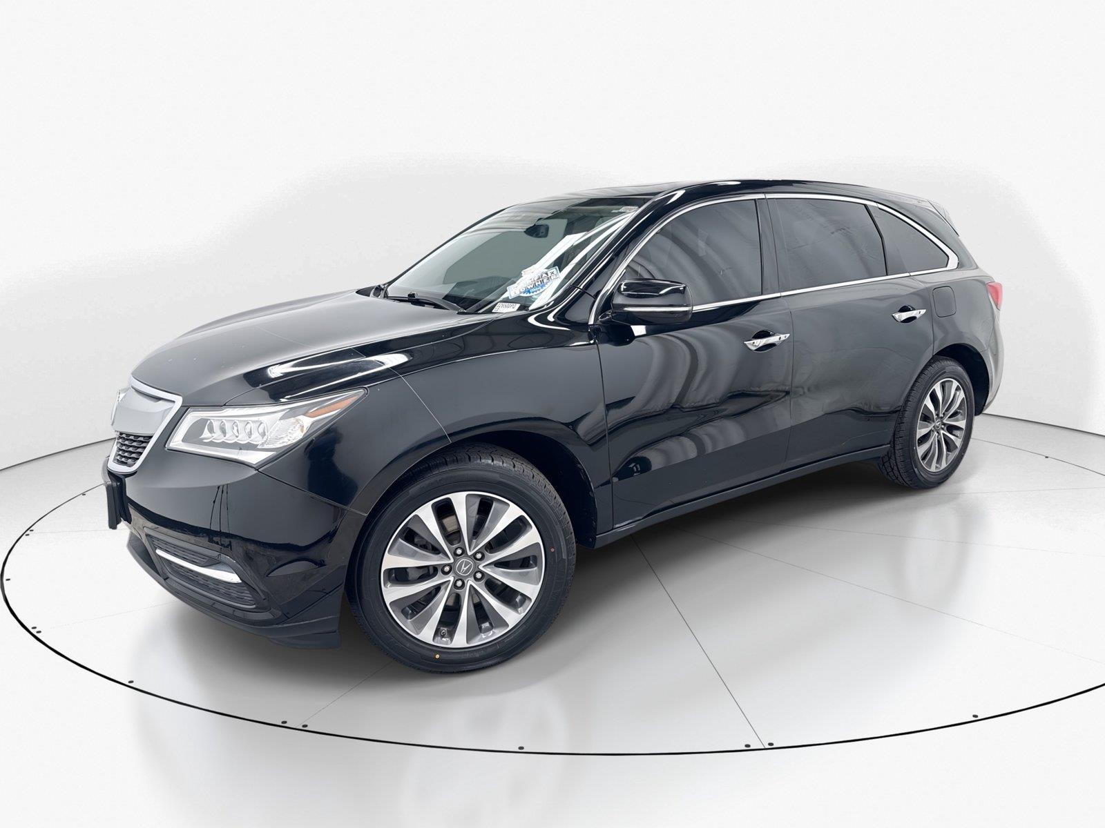 Crystal Black Pearl 2016 Acura MDX SUV / Crossover All-Wheel Drive Automatic