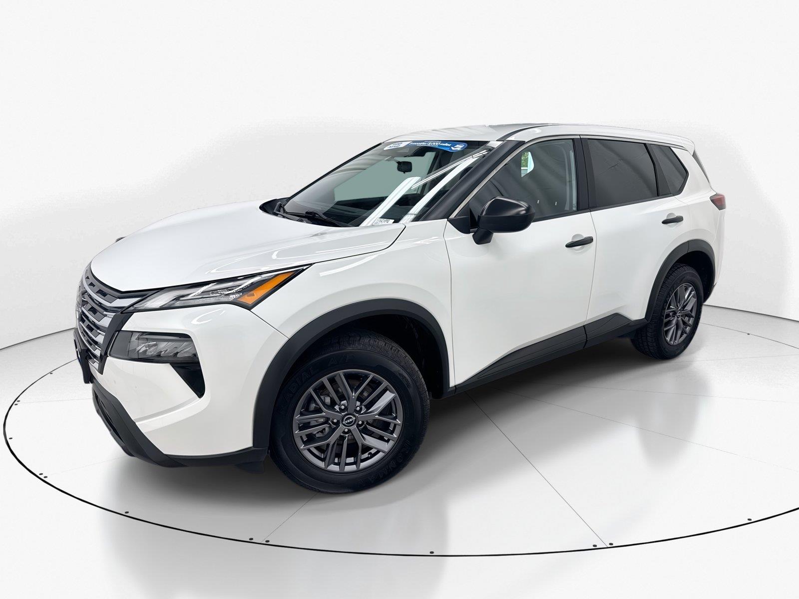 Glacier White 2024 Nissan Rogue SUV / Crossover All-Wheel Drive Continuously Variable Transmission