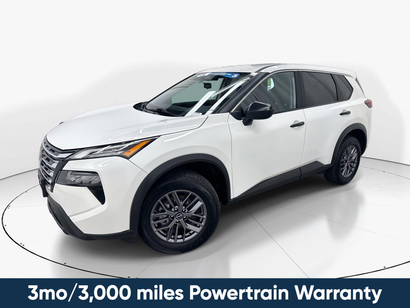 Glacier White 2024 Nissan Rogue SUV / Crossover All-Wheel Drive Continuously Variable Transmission