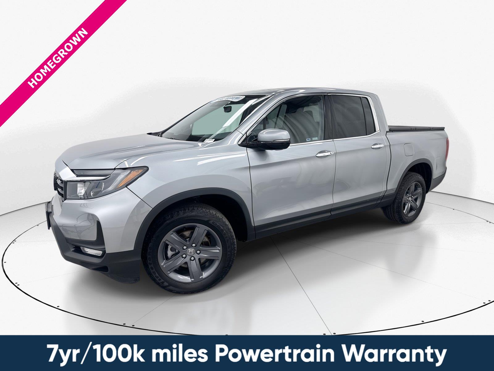 Lunar Silver Metallic 2023 Honda Ridgeline Pickup Truck All-Wheel Drive 9-Speed Automatic