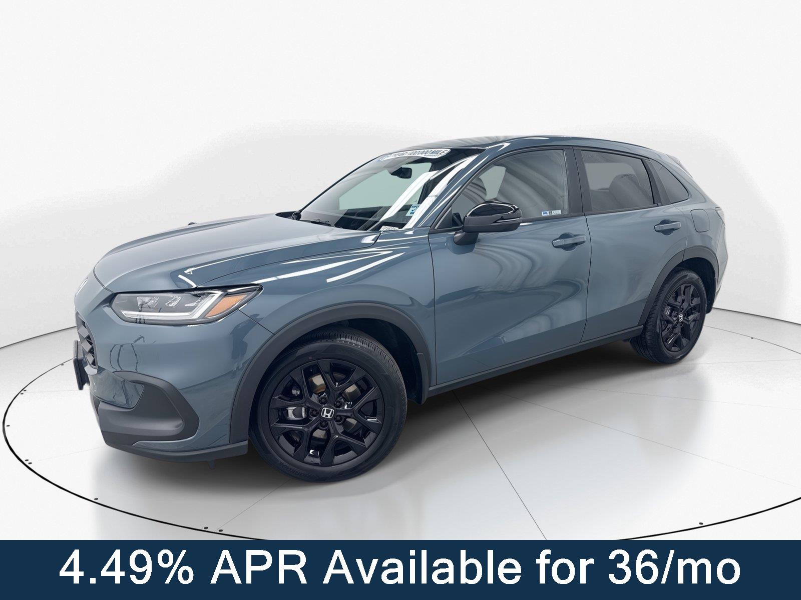 Nordic Forest Pearl 2024 Honda HR-V SUV / Crossover All-Wheel Drive Continuously Variable Transmission