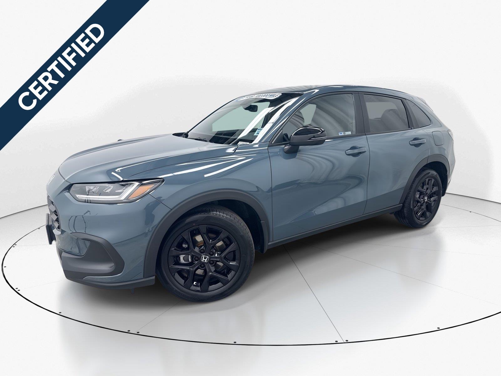 Nordic Forest Pearl 2024 Honda HR-V SUV / Crossover All-Wheel Drive Continuously Variable Transmission