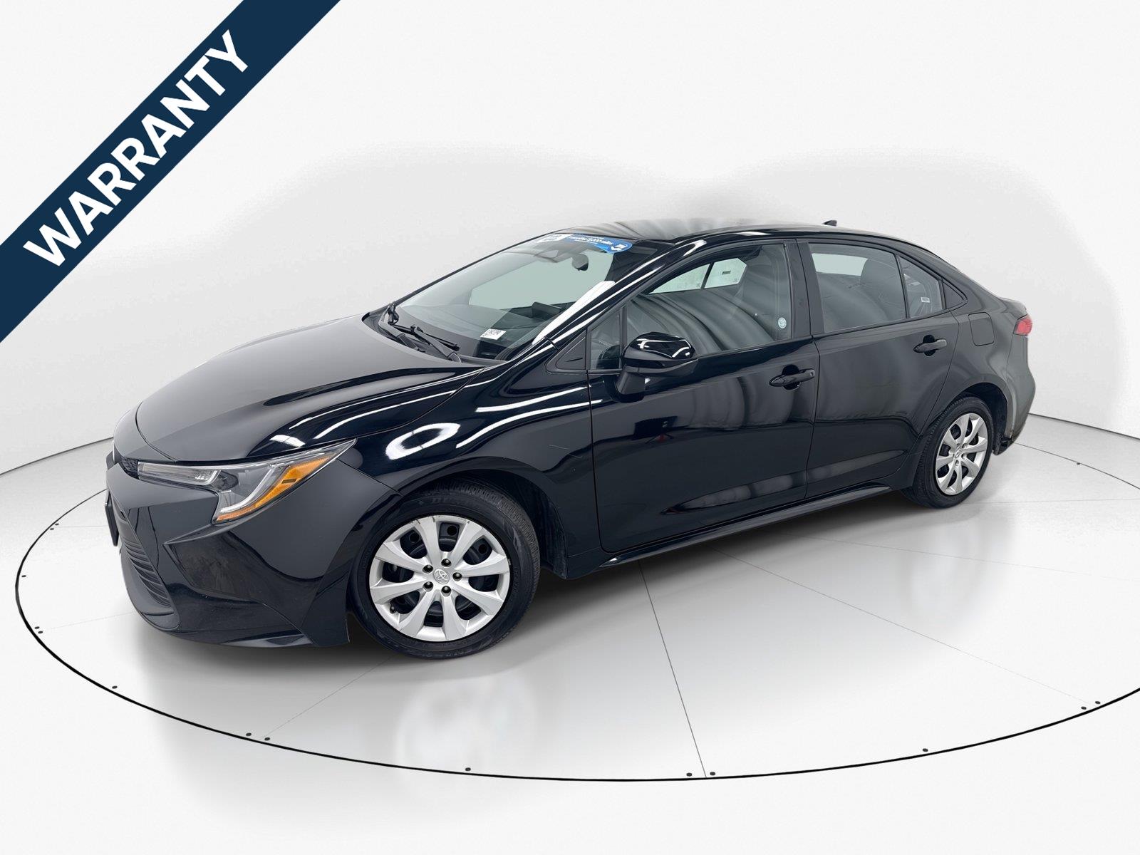 Midnight Black Metallic 2025 Toyota Corolla Sedan Front-Wheel Drive Continuously Variable Transmission