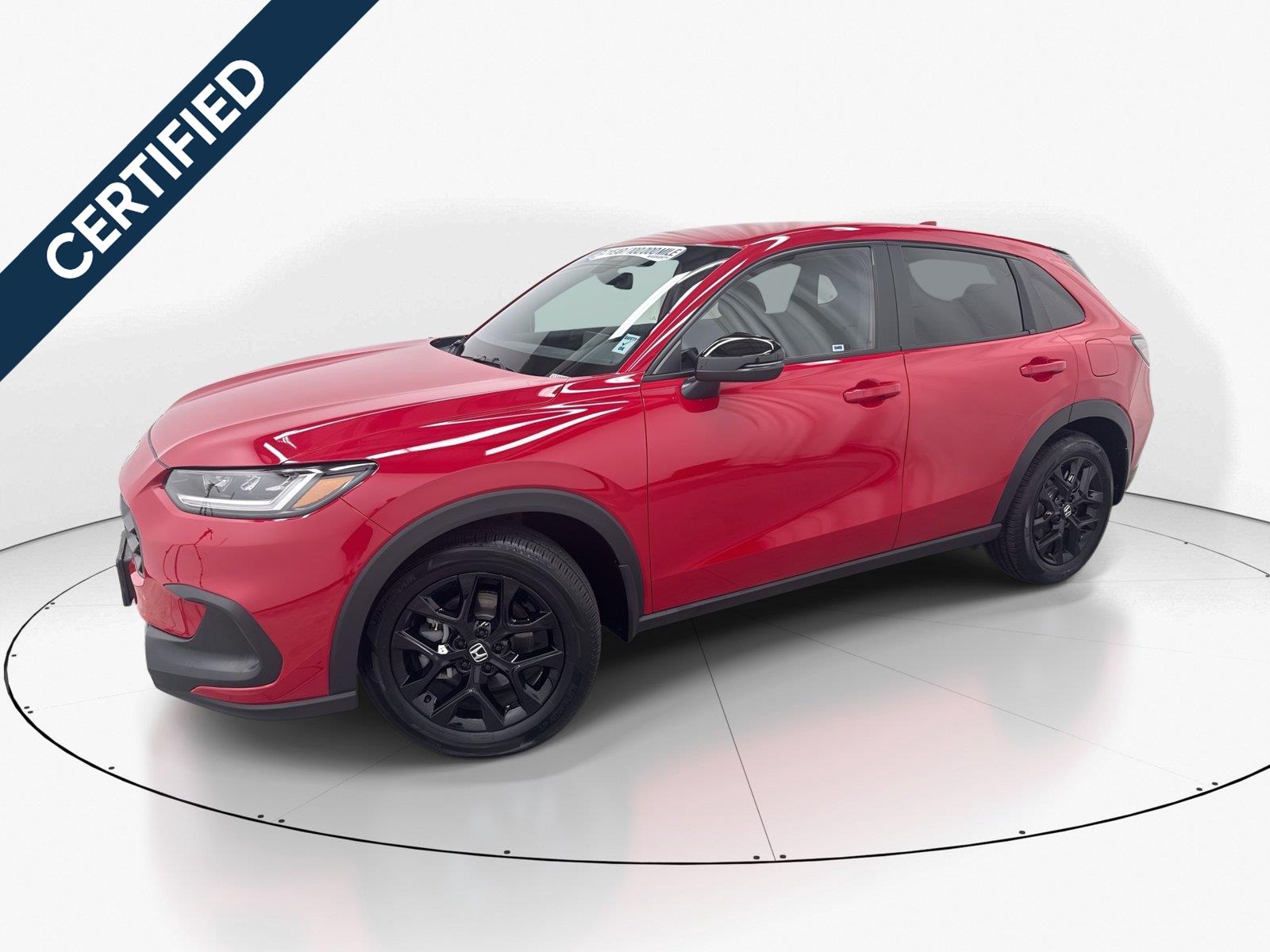 Milano Red 2025 Honda HR-V SUV / Crossover All-Wheel Drive Continuously Variable Transmission