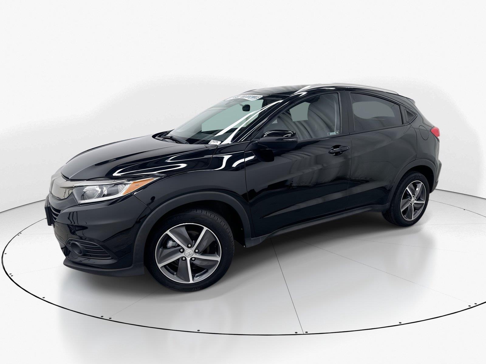 Crystal Black Pearl 2021 Honda HR-V SUV / Crossover All-Wheel Drive Continuously Variable Transmission