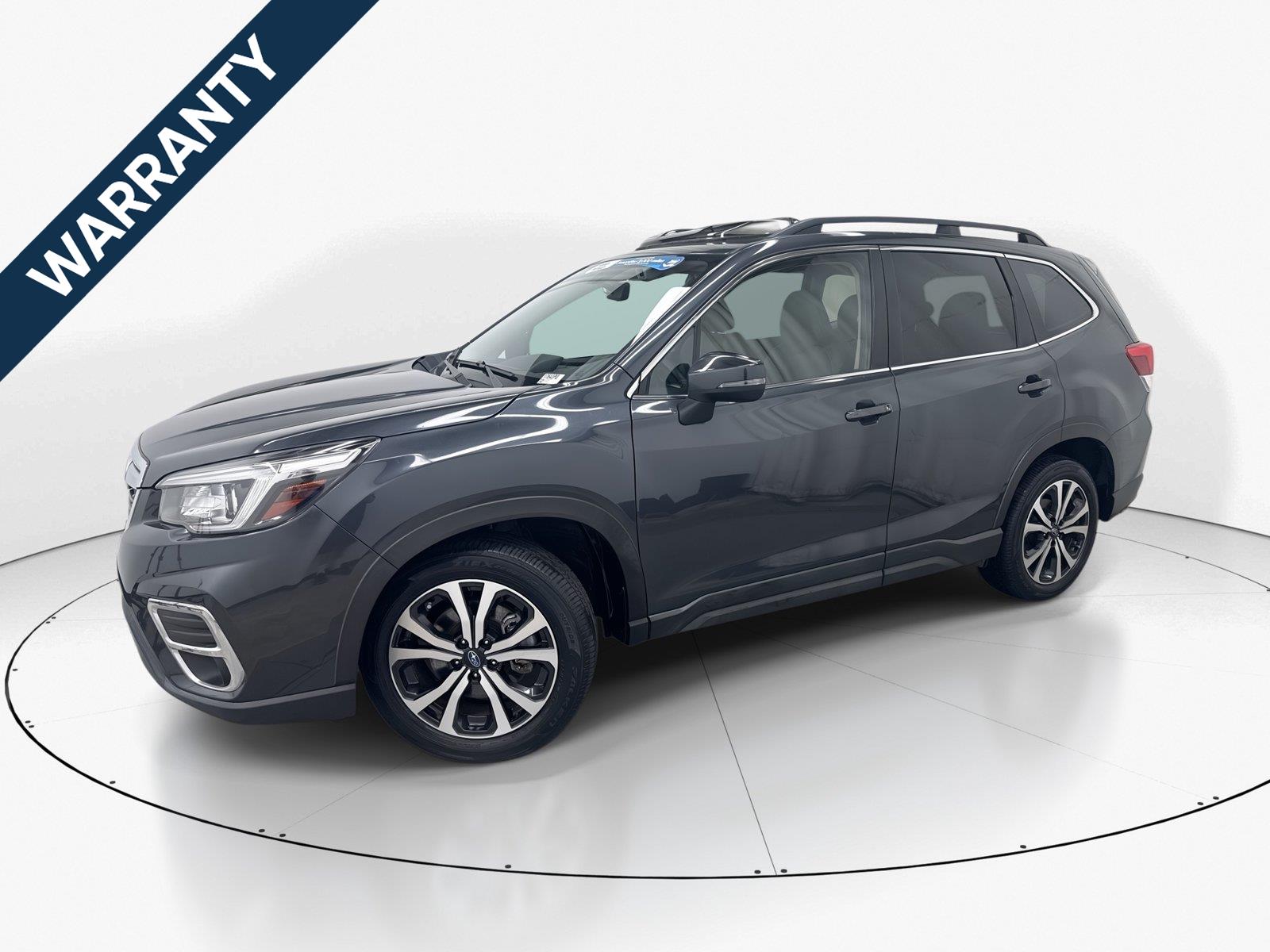 Dark Gray Metallic 2019 Subaru Forester SUV / Crossover All-Wheel Drive Continuously Variable Transmission