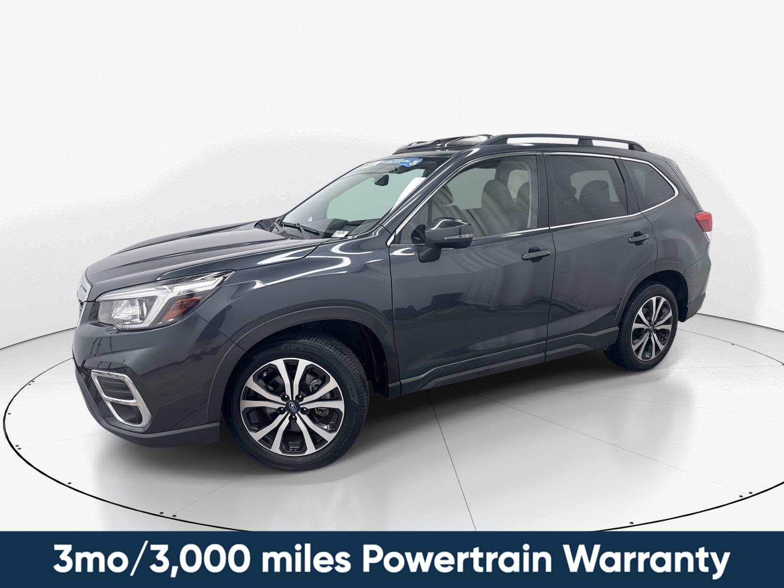 Dark Gray Metallic 2019 Subaru Forester SUV / Crossover All-Wheel Drive Continuously Variable Transmission