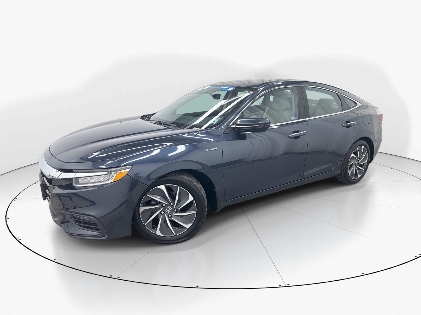 Cosmic Blue Metallic 2019 Honda Insight Sedan Front-Wheel Drive Continuously Variable Transmission