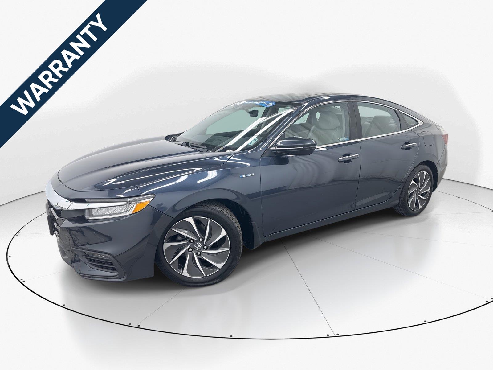 Cosmic Blue Metallic 2019 Honda Insight Sedan Front-Wheel Drive Continuously Variable Transmission