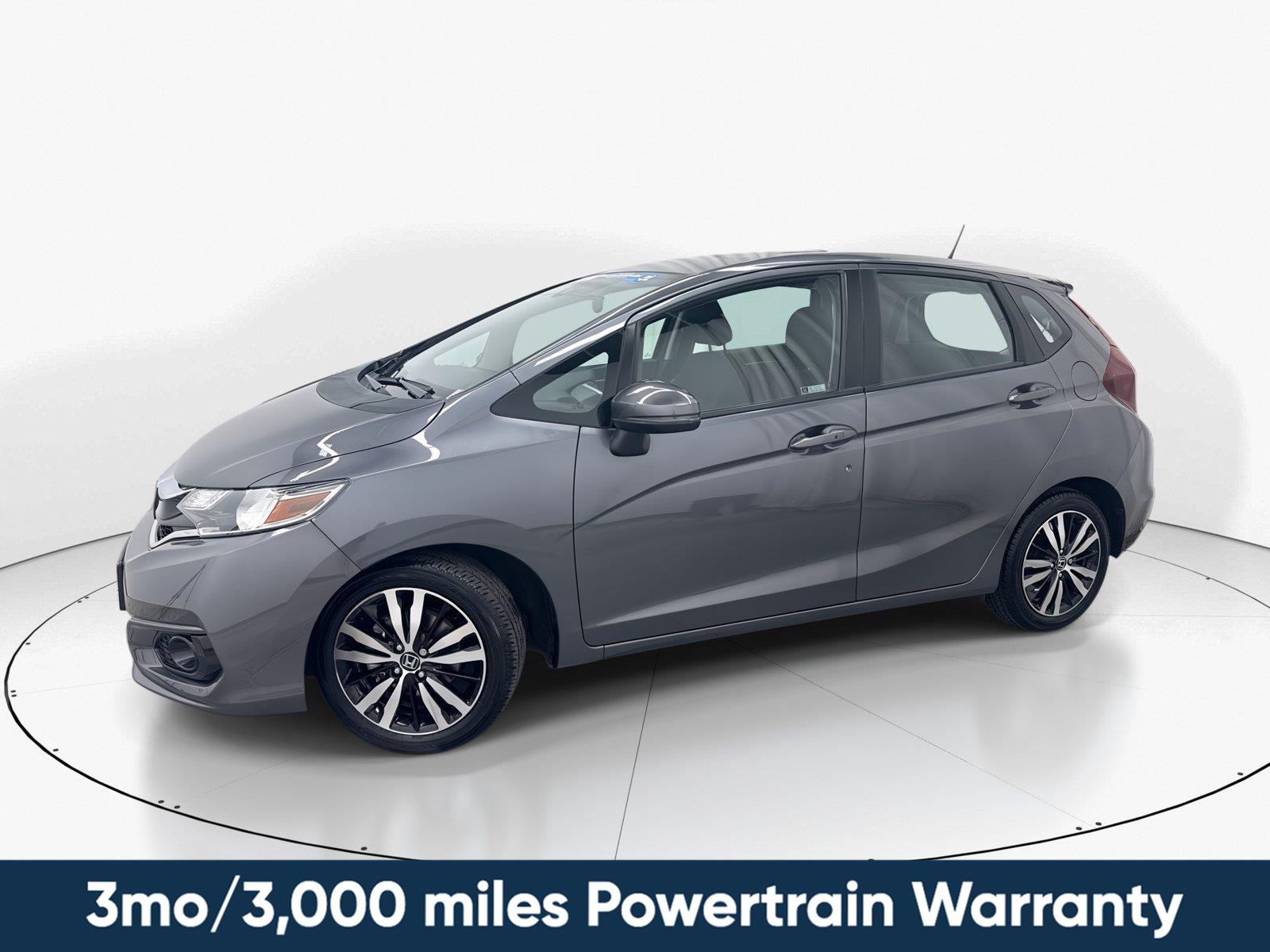 Gray (Modern Steel Metallic) 2019 Honda Fit Hatchback Front-Wheel Drive 7-Speed CVT