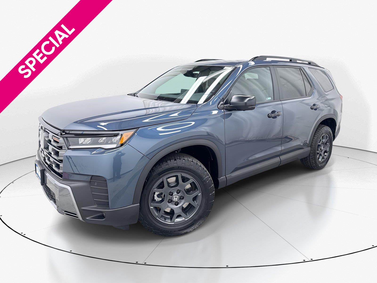 Smoke Blue Pearl 2026 Honda Pilot SUV / Crossover All-Wheel Drive Automatic
