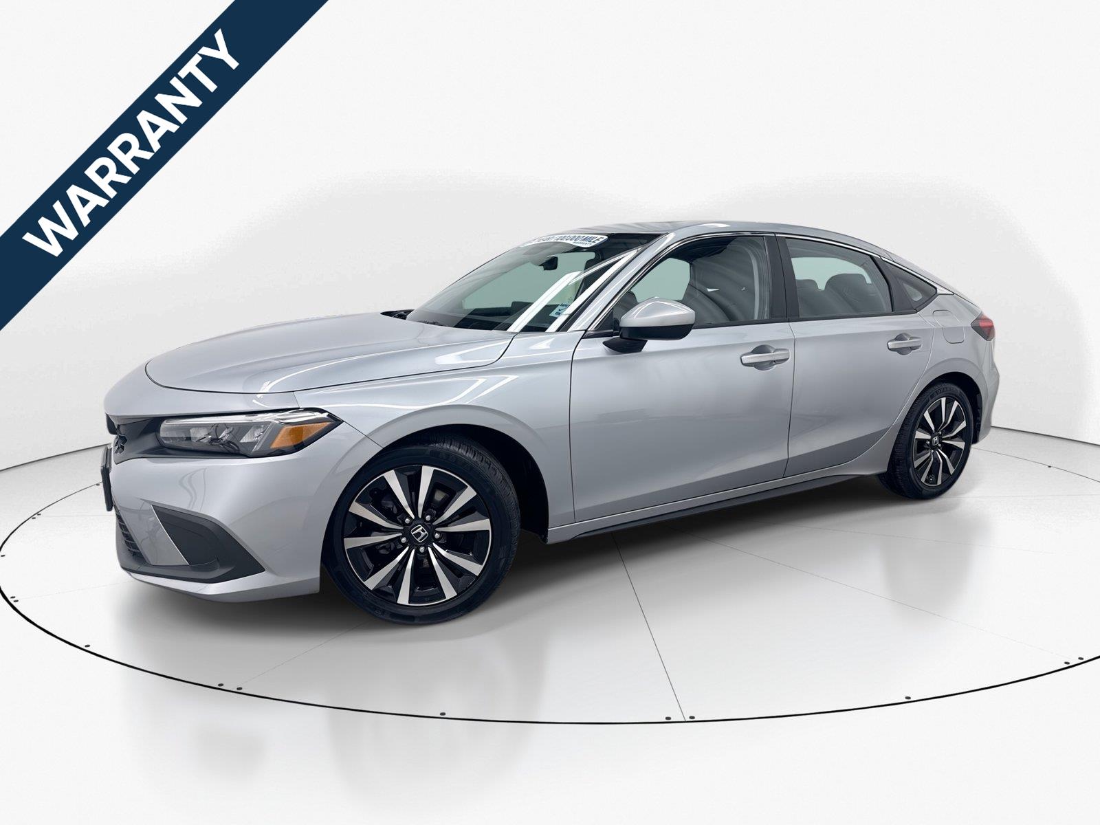 Lunar Silver Metallic 2024 Honda Civic Hatchback Hatchback Front-Wheel Drive Continuously Variable Transmission