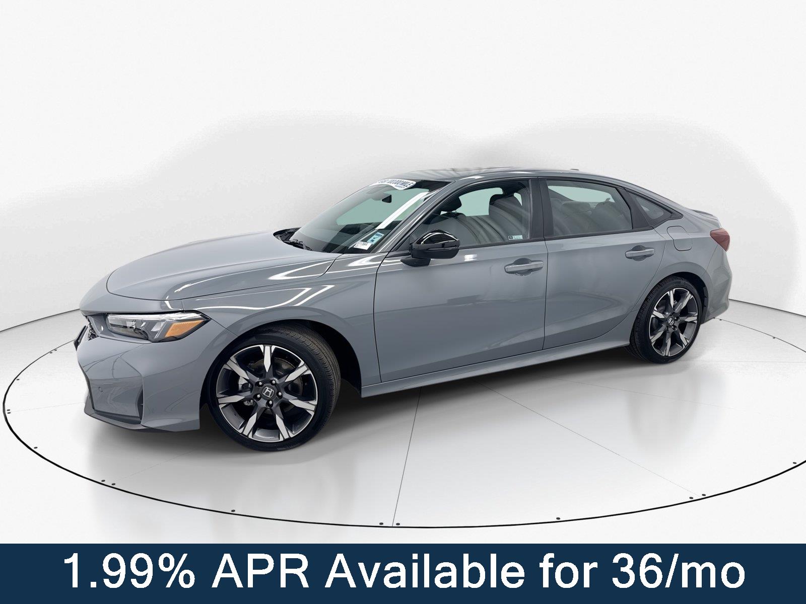 Urban Gray Pearl 2026 Honda Civic Hybrid Sedan Front-Wheel Drive