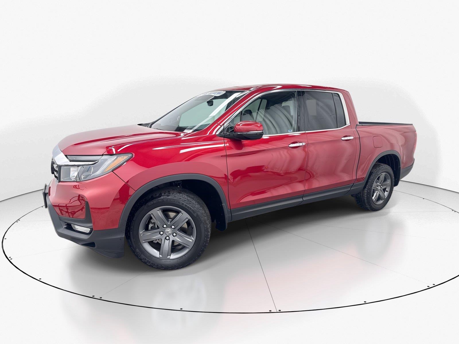 Radiant Red Metallic II 2023 Honda Ridgeline Pickup Truck All-Wheel Drive Automatic